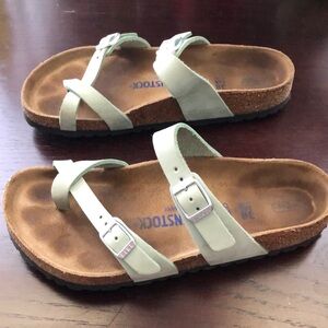 Birkenstock (Matcha Green) Sandals- Size 38
